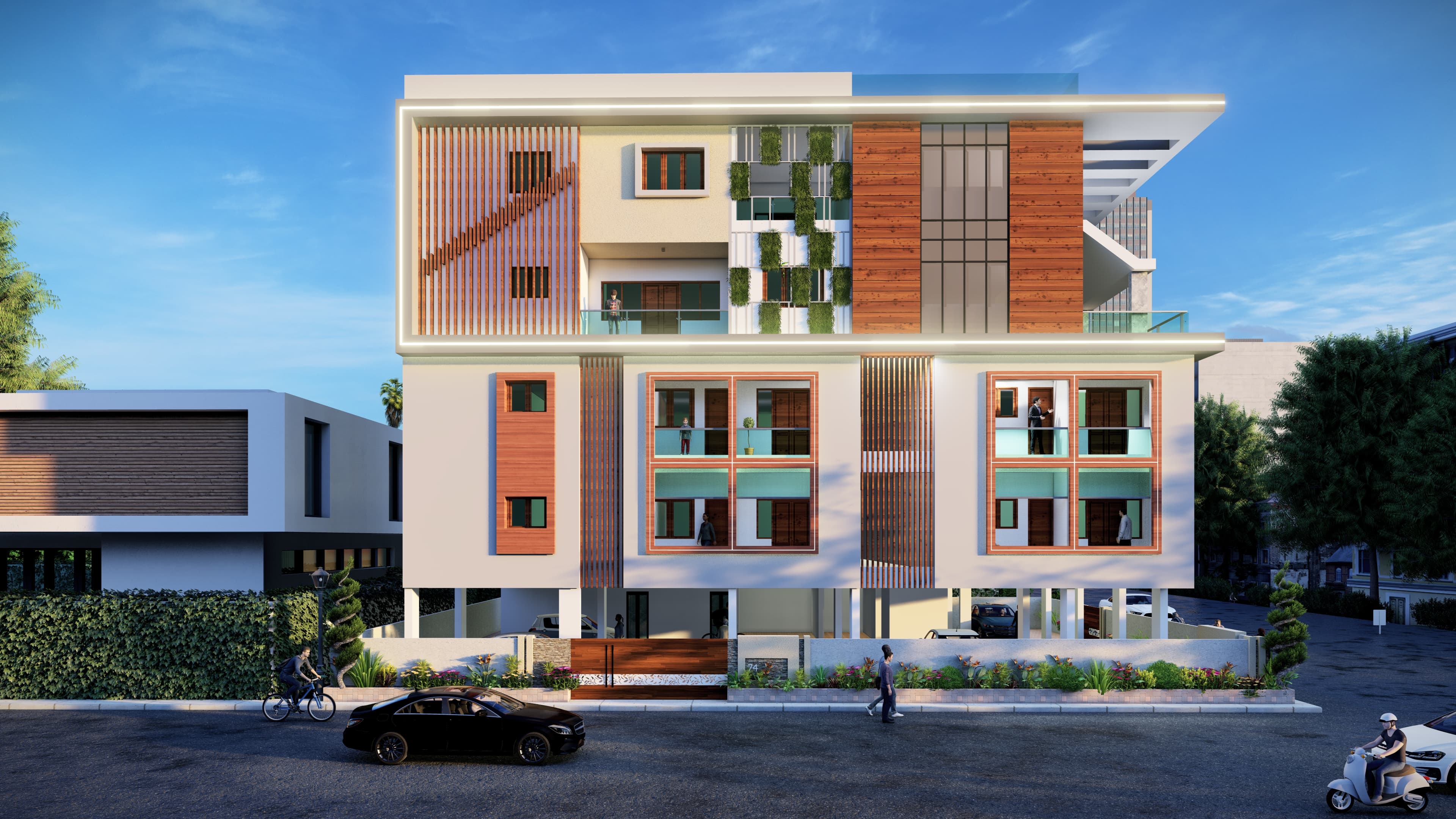 Mr. Ramesh Residence Mobile Bottom